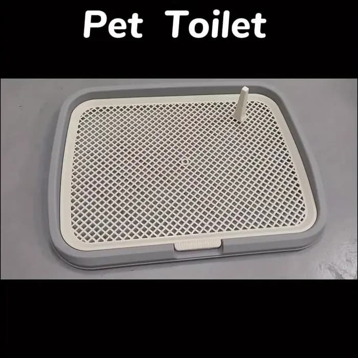 Pot de toilette en plastique réutilisable pour animaux de compagnie, support de pipi pour chien avec