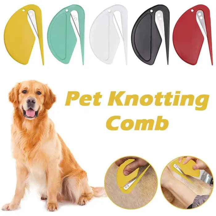 Peigne à nœud ouvert et sous-poil pour animaux de compagnie, tondeuses efficaces pour le toilettage