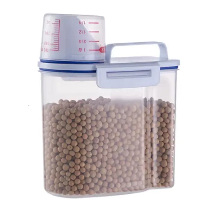 Conteneur à riz japonais hermétique pour aliments pour animaux de compagnie (chiens et chats) avec t