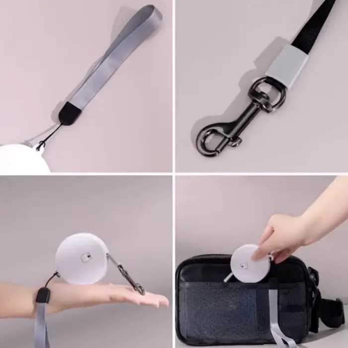 Laisse rétractable automatique pour petit et moyen chien, produit pour animaux de compagnie, flexibl