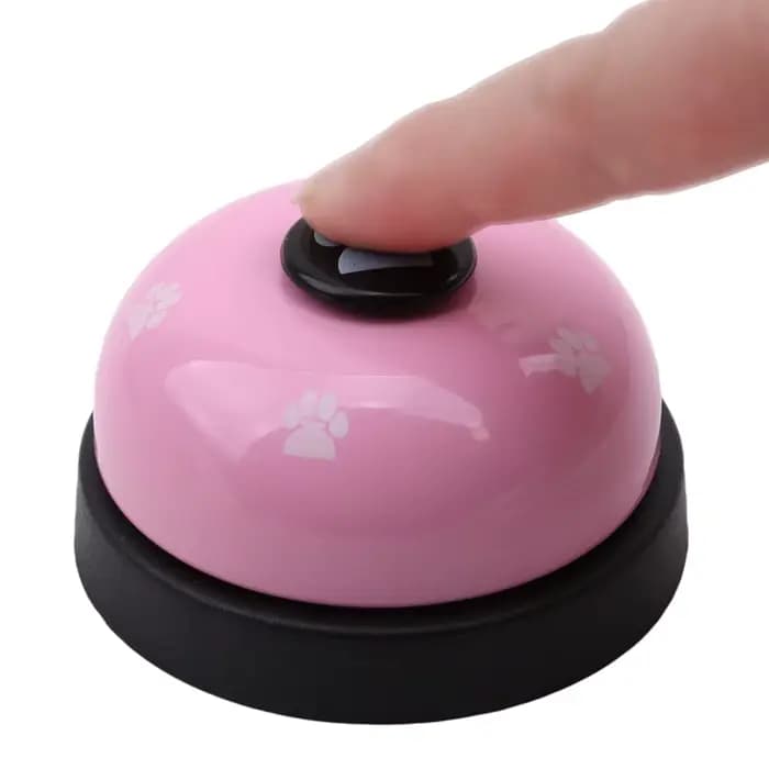 Jouets pour animaux de compagnie cloche pour chiens chat formation jouet interactif appelé dîner pet