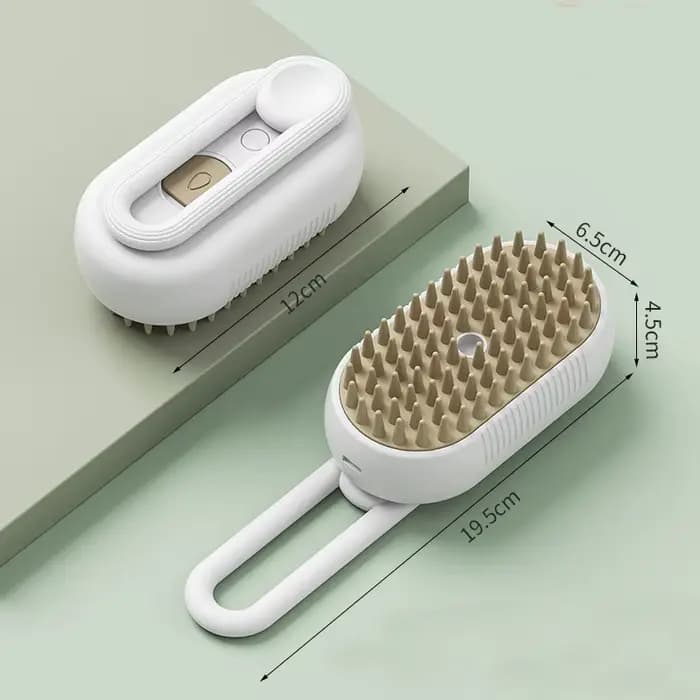 Brosse à poils pour chat, brosse à vapeur pour chat, brosse de nettoyage électrique, gant pour chien