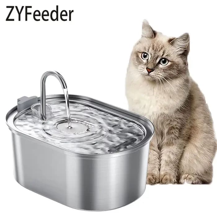Fontaine à eau intelligente pour chat, abreuvoir automatique pour chats, distributeur d'eau pour ani