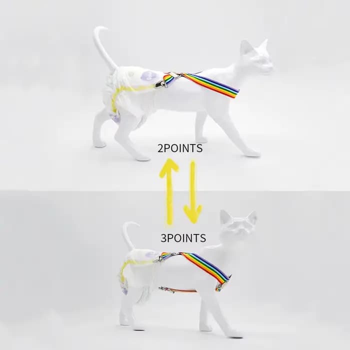 Bretelles pour couches pour chiens, harnais réglable, couches pour chiens, bandes de ventre féminine
