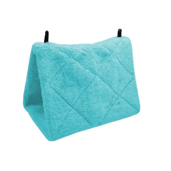 Cages d'hiver pour perroquets et oiseaux, hamac chaud en peluche, cabane, tente, grotte suspendue po