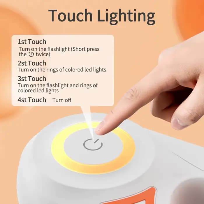 ROJECO 5M automatique chien laisse rétractable LED lumineux leader mode sangles lumineuses pour chie