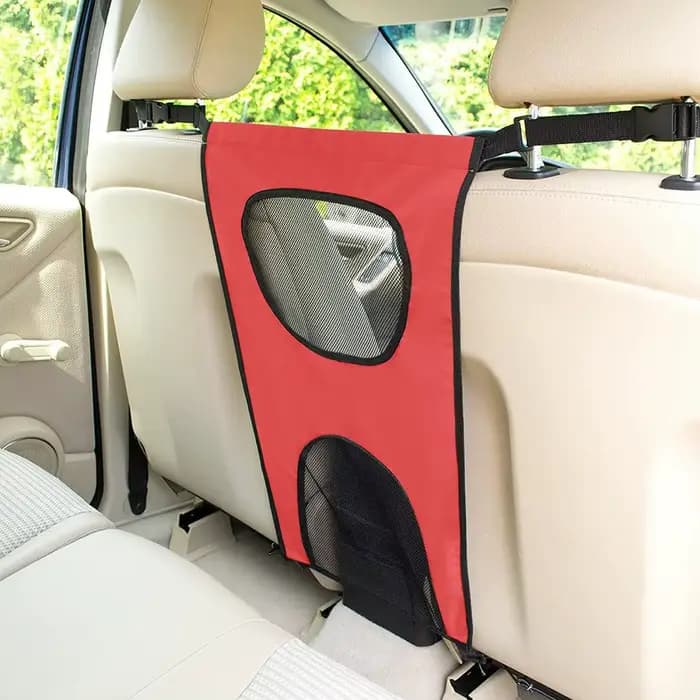 Barrière de sécurité en nylon pour animaux de compagnie, légère, durable, en maille, pour siège arri