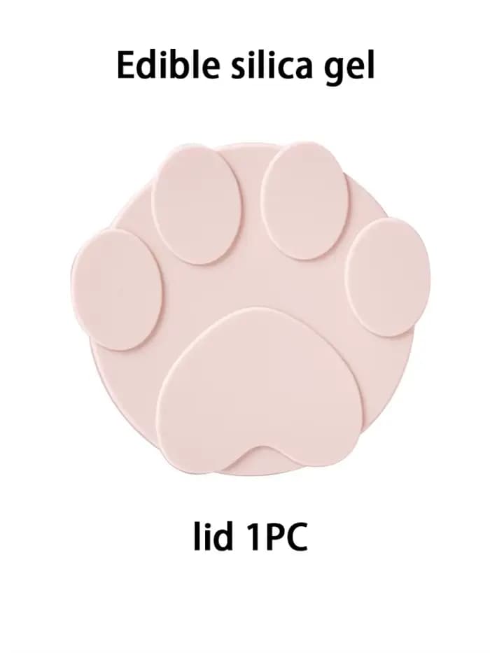 Couvercle en conserve en Silicone 3 en 1 réutilisable pour chien et chat, cuillère de scellage des a
