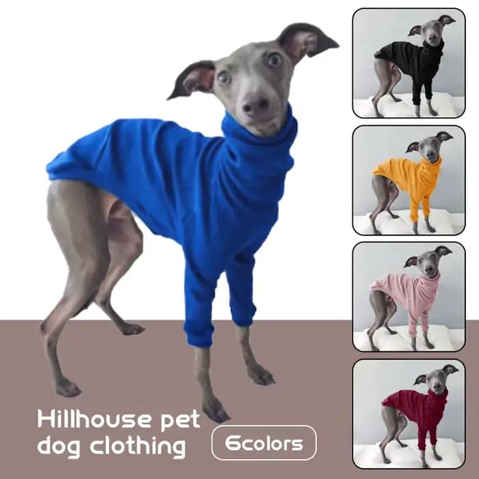 Fil à col roulé en coton pour animaux de compagnie, vêtements pour chiens, veste à deux pattes pour
