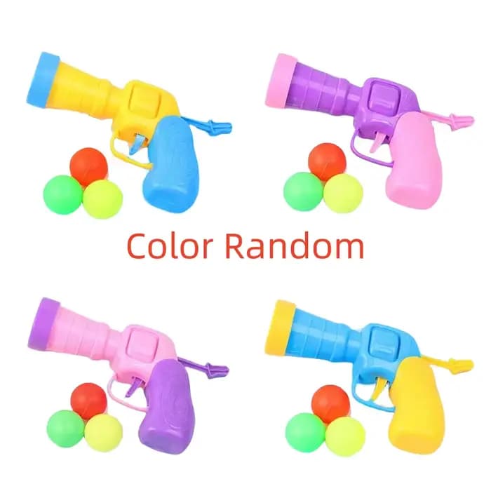 Nouvelles couleurs jouets pour chat chat en peluche balle pistolet de tir jouet silencieux soulageme