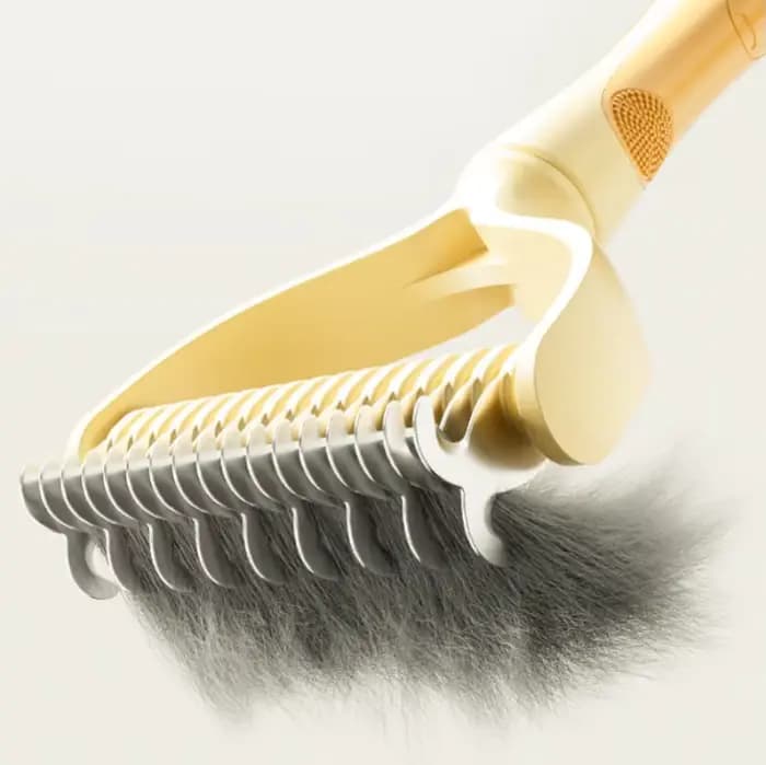 Brosse pour chat, coupe-noeud en fourrure de chat, peigne d'épilation pour animaux de compagnie, out