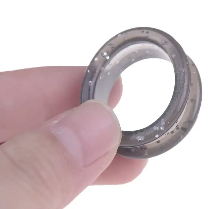 Anneaux de doigt en Silicone pour chat et chien, ciseaux professionnels pour toilettage des animaux