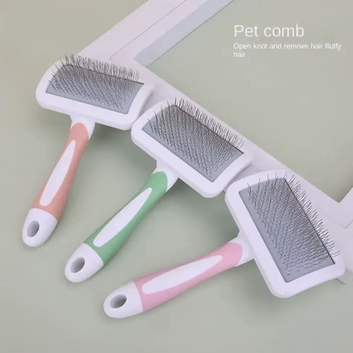 Brosse de toilettage à poils longs pour animaux de compagnie, peigne pour chien et chat, dissolvant