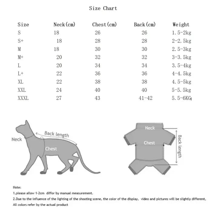 Manteau polaire pour chat Sphynx, sweat-shirt chaud, combinaison à 4 pattes pour chatons et chiens,