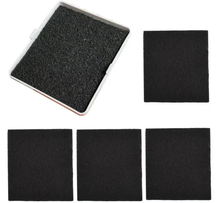 Filtre à litière pour chat domestique 4/6/8 pièces, tampon désodorisant au charbon actif, pack de ch