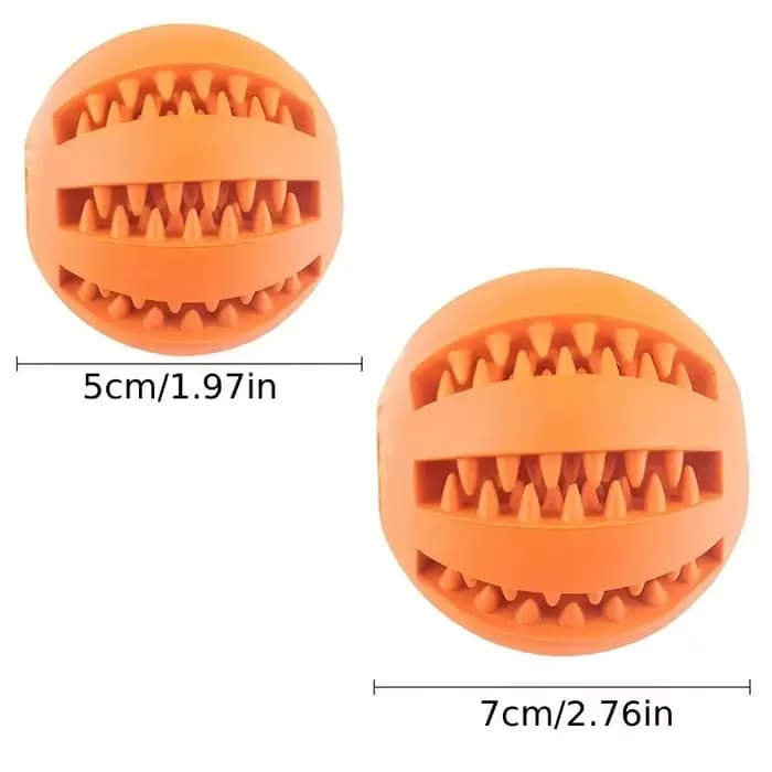 Balle de jouet pour chien, boule de jouet non toxique résistante aux morsures pour chiens de compagn