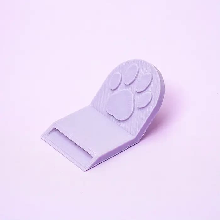 Ouvre-boîte pour nourriture pour animaux de compagnie en forme de patte de chat imprimé en 3D, ouvre
