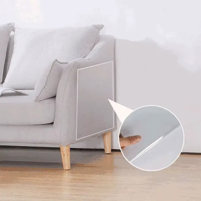 1 rouleau de ruban de protection anti-rayures pour meubles, auto-adhésif en PVC Transparent, tampons