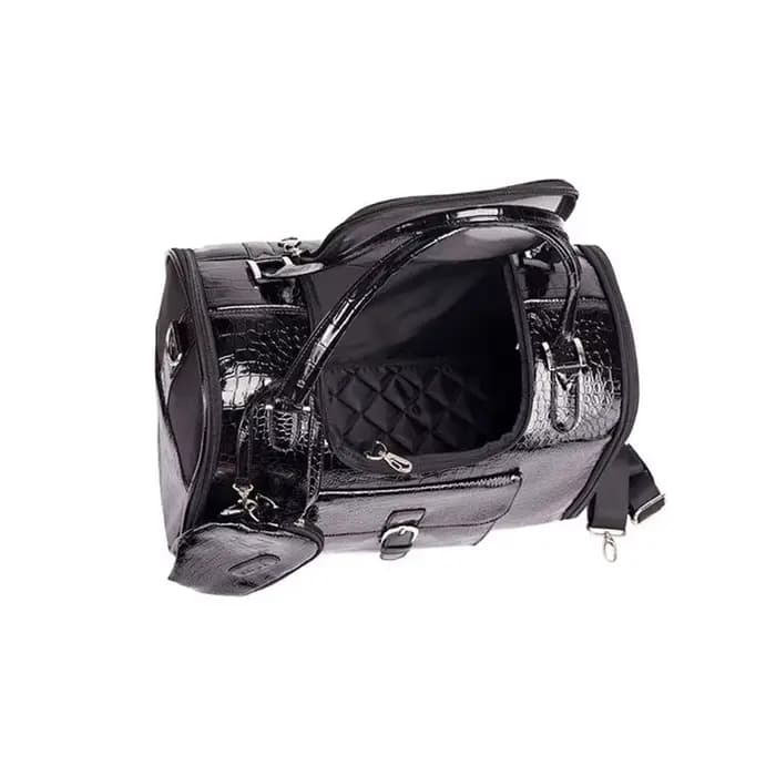 Sac de transport Portable pour animaux de compagnie, chat, chien, avec sac à main, voyage en cuir, p
