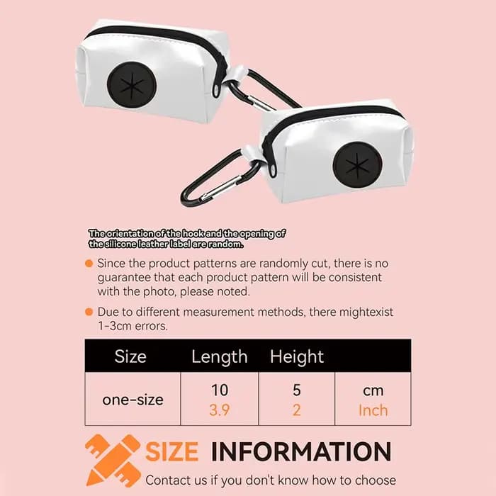 Distributeur de support de sac de merde pour animaux de compagnie, imprimé de styliste abstrait, Des
