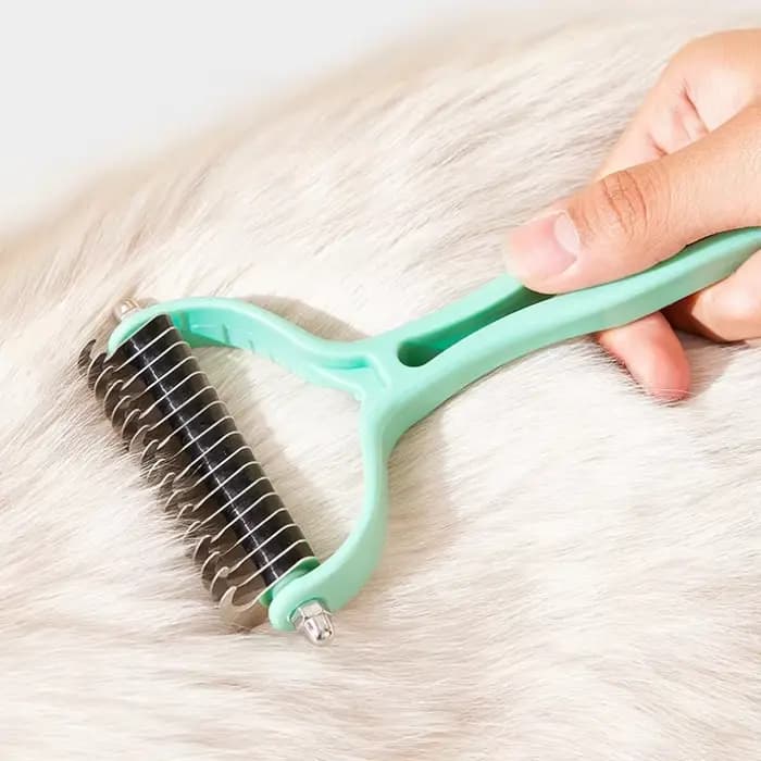 Brosse pour chat, coupe-noeud en fourrure de chat, peigne d'épilation pour animaux de compagnie, out
