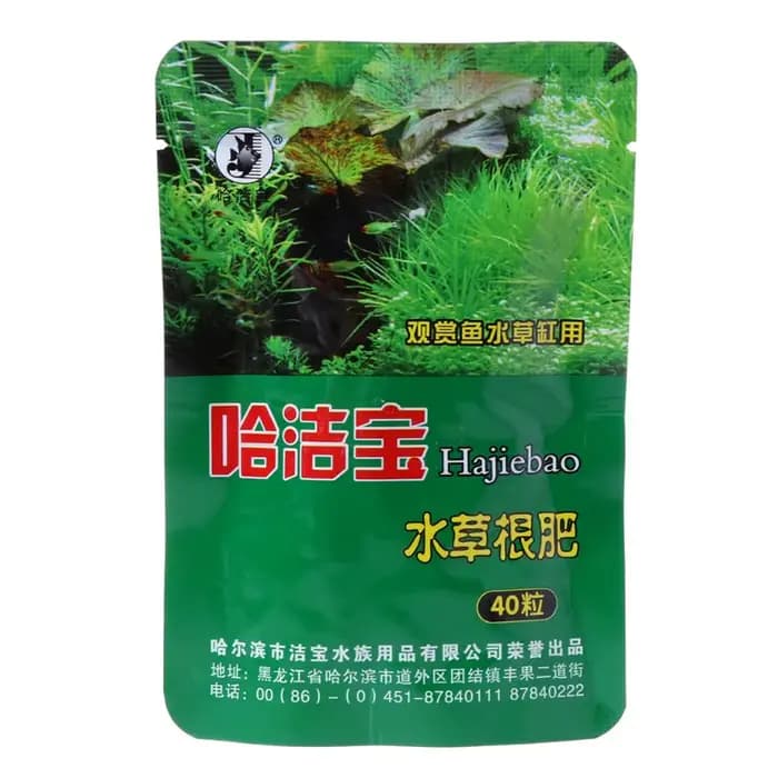 40 pièces onglets engrais pour plantes aquatiques d'aquarium d'eau douce 40 comprimés Capsules avec