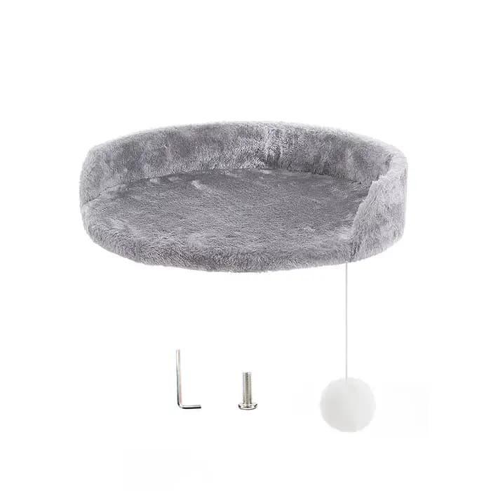 Plateforme de remplacement pour arbre à chat en peluche douce de 35 cm, accessoires universels pour