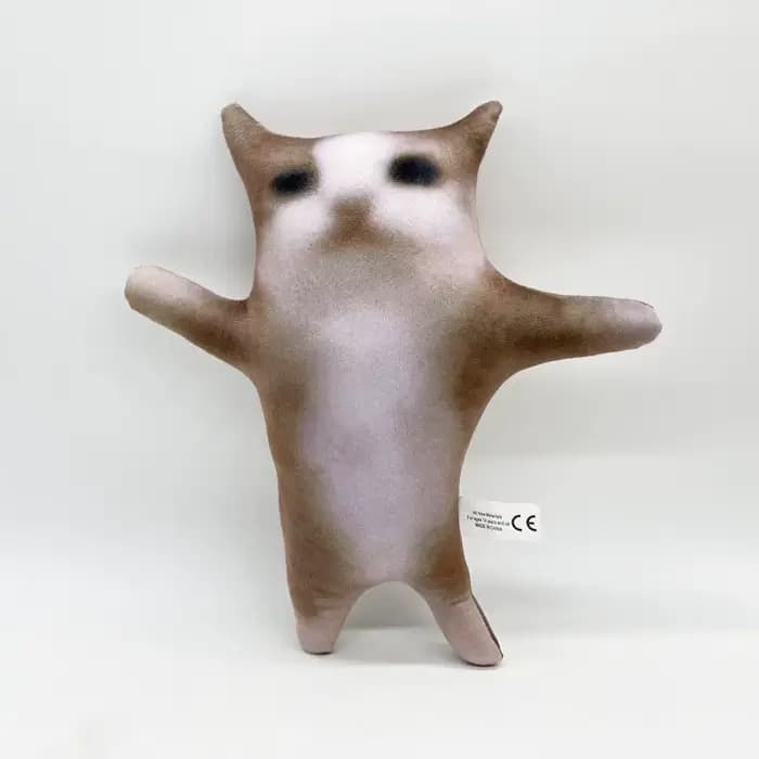 28 cm chat heureux en peluche chat 11.8 pouces chat mignon en peluche chat interactif en peluche Ani
