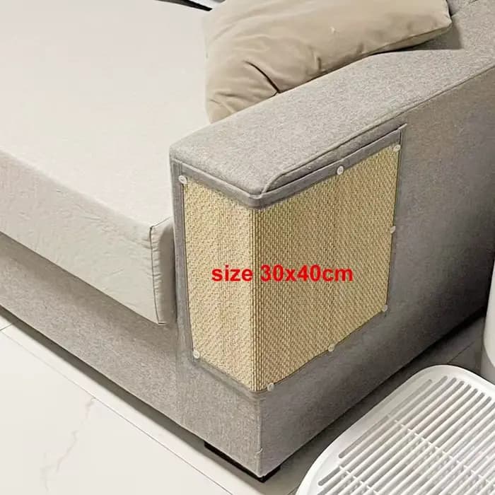 Tapis mural en bambou solide pour chat, Protection du canapé, planche à gratter pour chat, pattes de