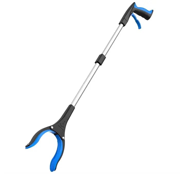 Extension de pince pliable, outils manuels, rechercheurs de litière, rechercheurs de déchets pliable