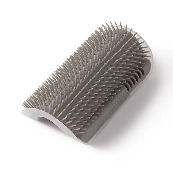 Brosse de massage pour chat, brosse d'angle pour enlever les poils, brosse de beauté pour nettoyer l