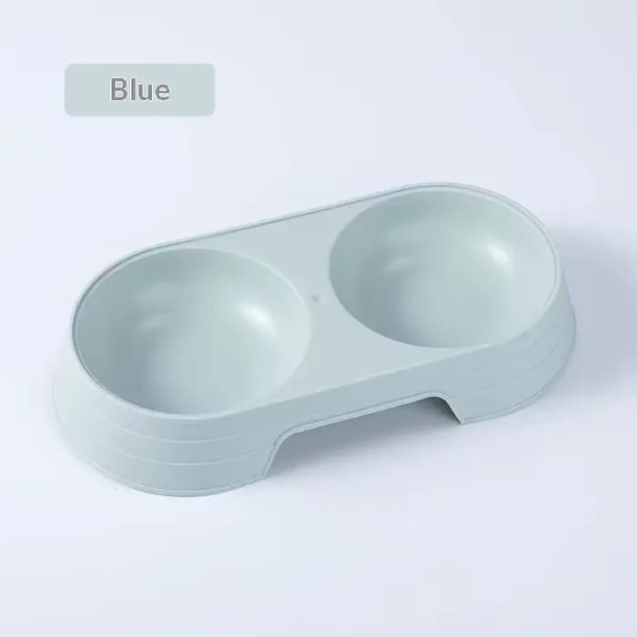 Bol pour animaux de compagnie avec oreilles de chat, double bol surélevé, antidérapant, pour nourrit