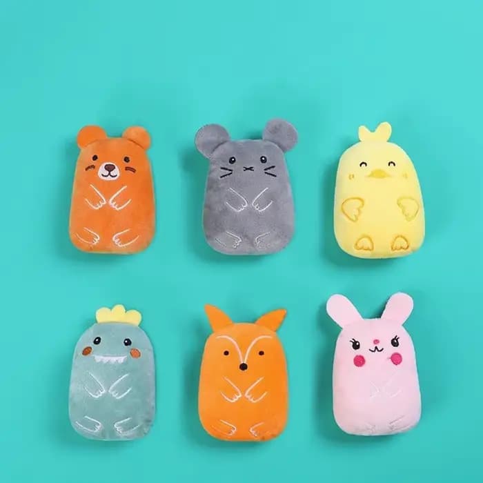 Jouets pour attraper des dents, herbe-aux-chats, jouet interactif amusant en peluche pour chaton, jo