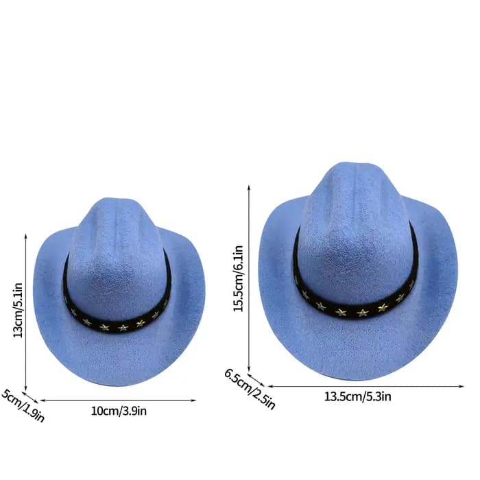 Chapeau de Cowboy britannique pour chien, fournitures pour animaux de compagnie, Costume de chien ré