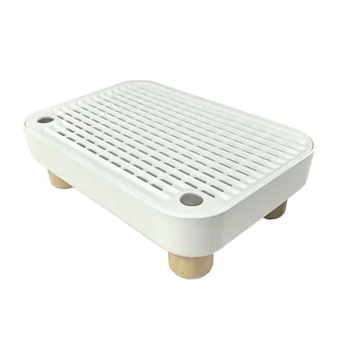 Bac à litière lavable Premium, boîte à tamis à litière amovible et étanche, facile à nettoyer, Stabl