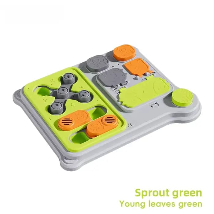 Jouet d'entraînement cérébral et distributeur de nourriture pour chien : Distributeur interactif de