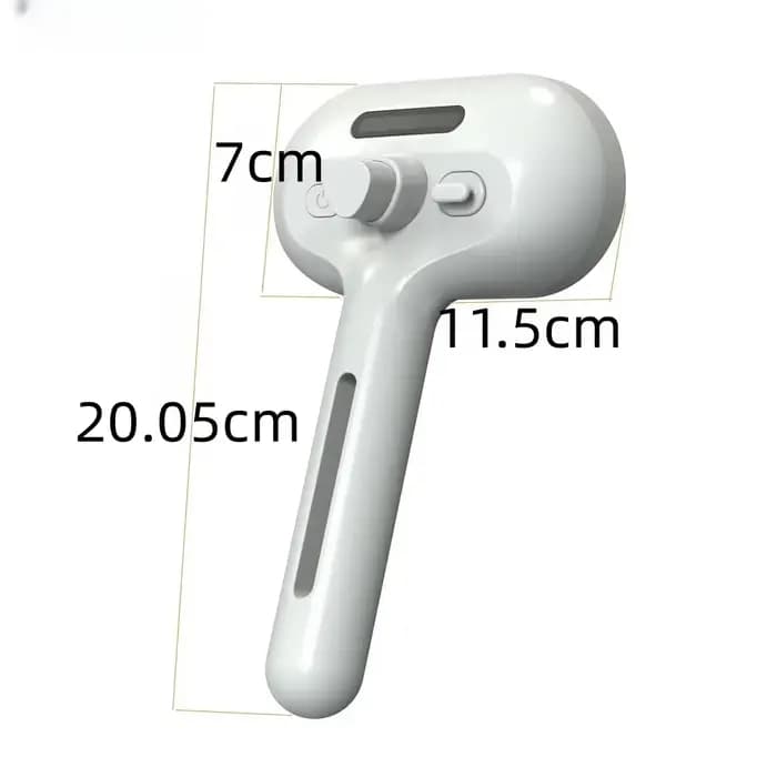 Brosse à Vapeur Électrique 3 en 1 pour Chien et Chat, Peigne de Toilettage pour Animaux de Compagnie