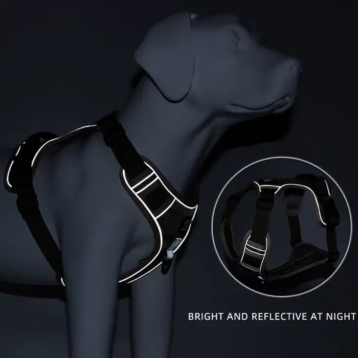 Harnais à dégagement rapide pour chien, gilet en Nylon, respirant, réglable, pour animaux de compagn