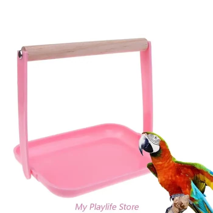 Support d'entraînement pour perroquets, perchoir portable, supports de jeu en bois avec escalade en