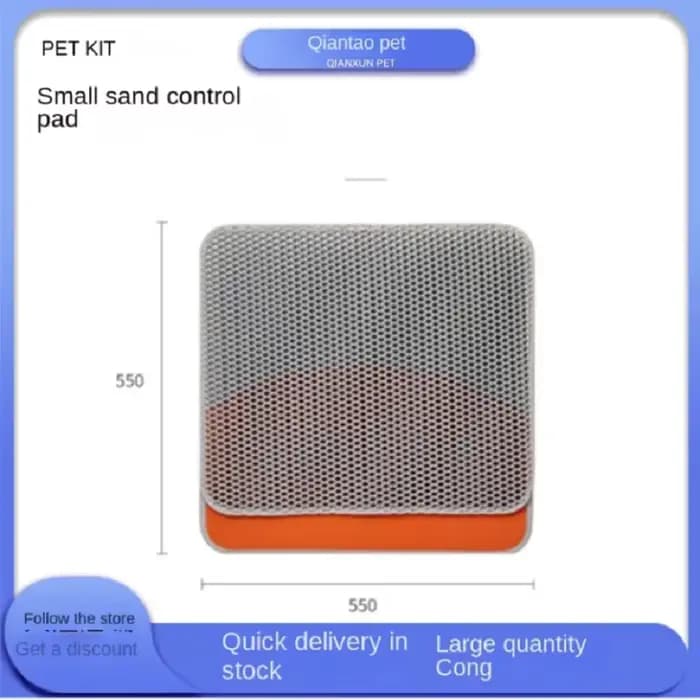 Petkit Pura bac à sable pour chat, receveur secondaire pour litière, tout ligne universelle double c