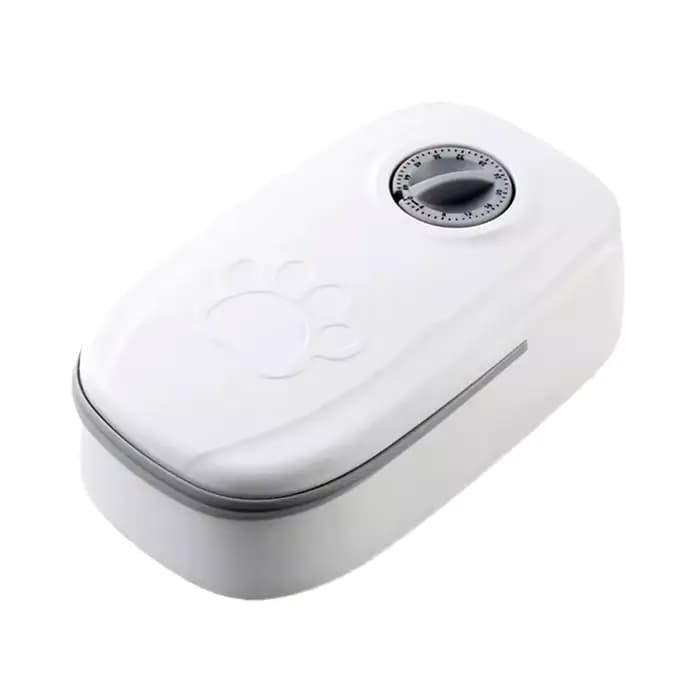 Mangeoire automatique pour animaux de compagnie, distributeur de nourriture sèche ou semi-humide, mi