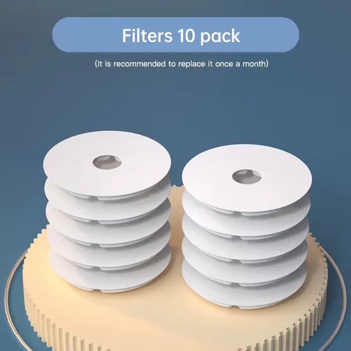 Accessoire de fontaine d'eau pour chat 10 pièces, filtres distributrices d'eau pour chien et chat