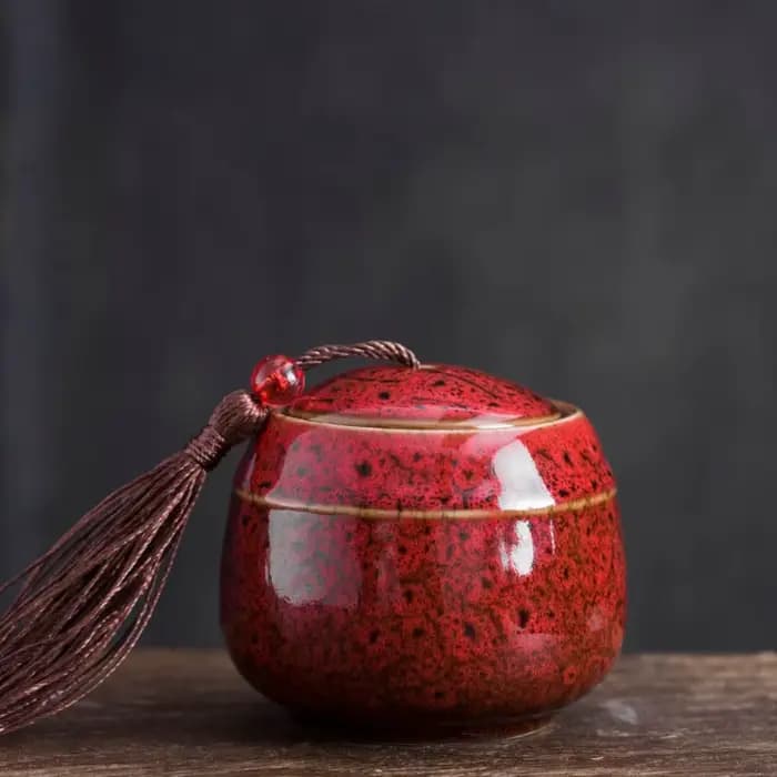 Boîte commémorative en céramique de nouvelle couleur, Pot scellé d'urne pour animaux de compagnie, g