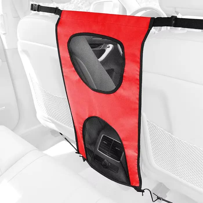 Barrière de sécurité en nylon pour animaux de compagnie, légère, durable, en maille, pour siège arri