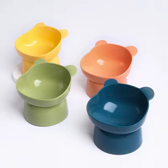 Nouvelles bols surélevés pour chat, mangeoire et abreuvoir sans Stress avec Base, Anti-vomissement,