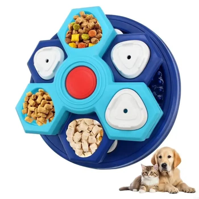 Plat pour animaux à alimentation lente en 4 étapes pour animaux petite moyenne taille, avec Design a