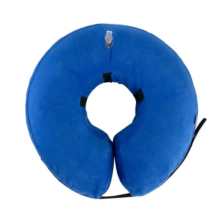 Collier gonflable anti-morsure pour chien, collier élisabéthain pour chiens et chats de petite et mo