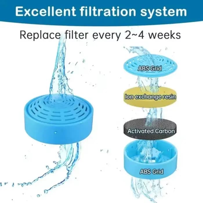 Fontaine à eau en acier inoxydable pour chat, distributeur d'eau pour animaux de compagnie, remplace