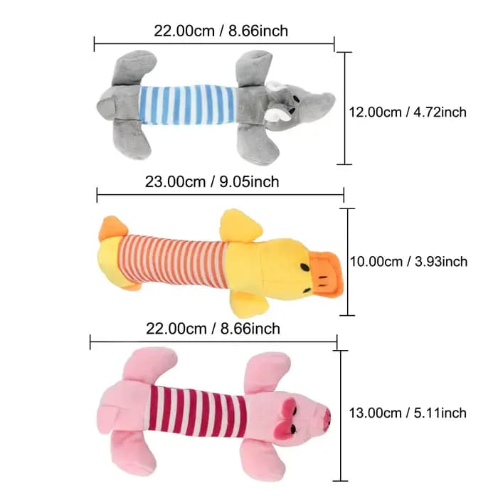 Jouets polaires adaptés à tous les animaux de compagnie, chiens et chats, poupées sonores à mâcher p