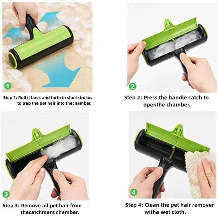 Rouleau à peluches pour enlever les poils de chien, brosse pour animaux de compagnie, enlève les poi